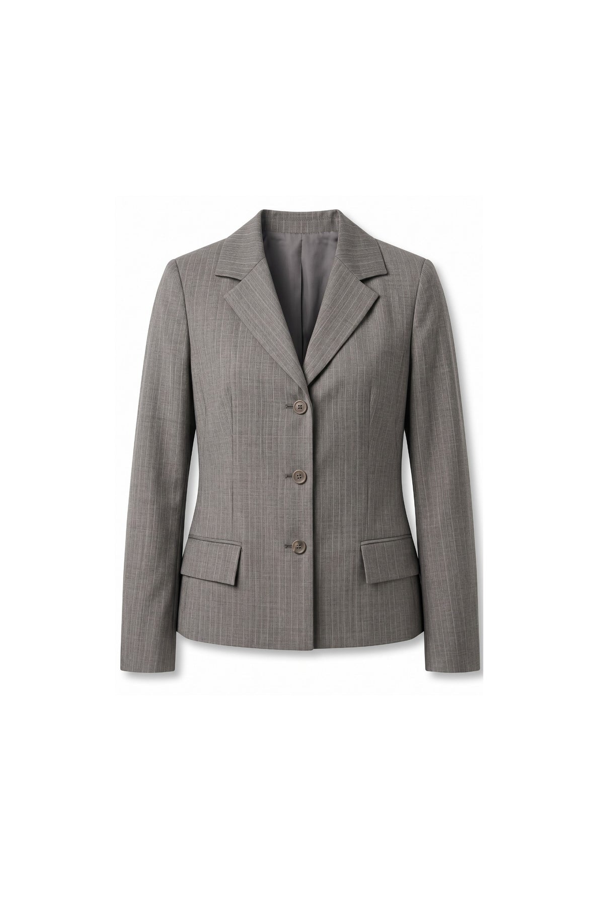 Slim-Fit Single-Breasted Stretch Wool Blend Blazer
