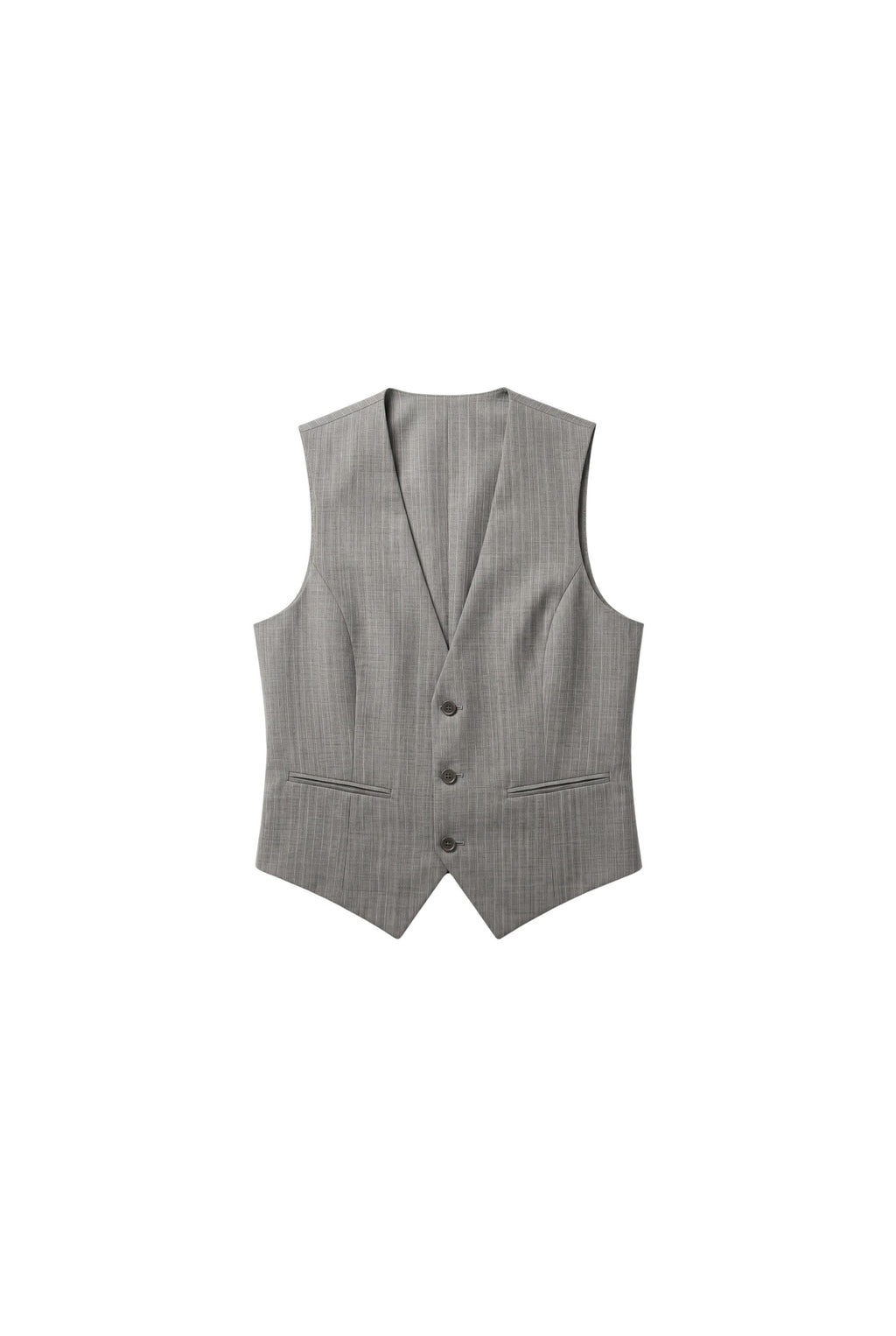 Slim- Fit Stretch wool blend Waistcoat