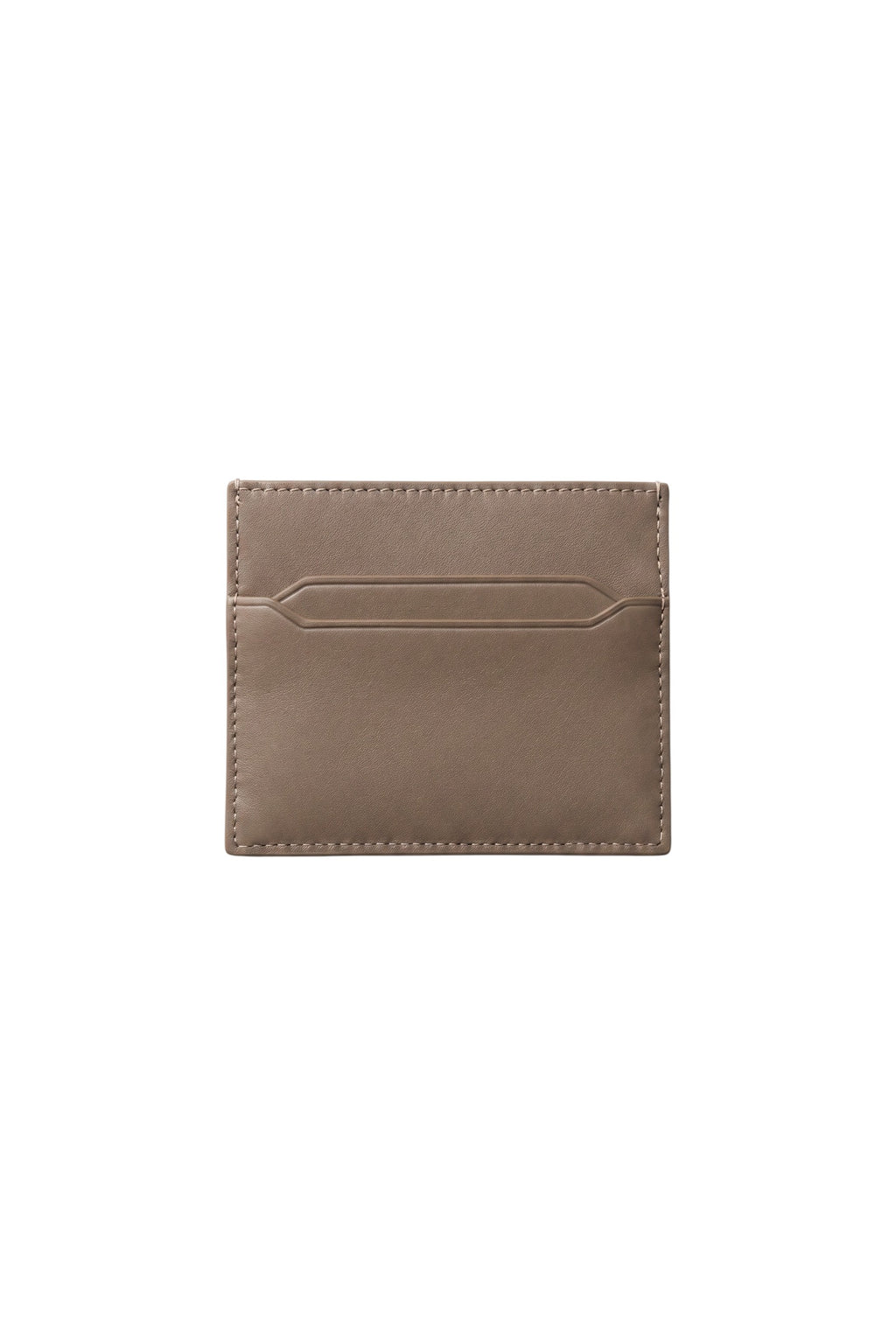 Leather Card Holder With Debossed Logo