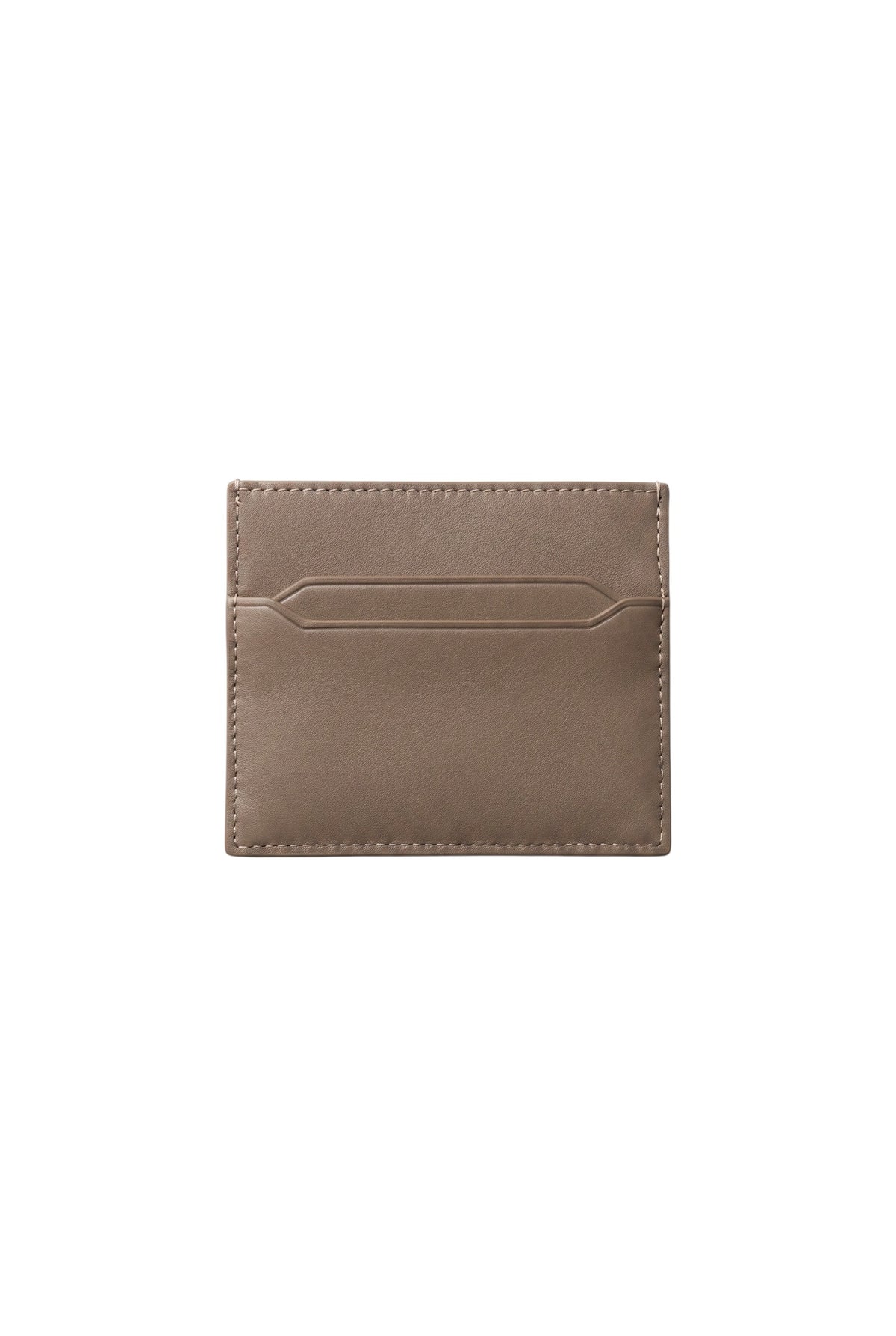 Leather Card Holder With Debossed Logo