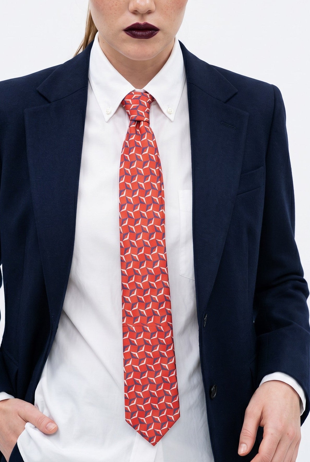 Scarlet Prism Tie