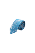 Slate Sketch Floral Tie