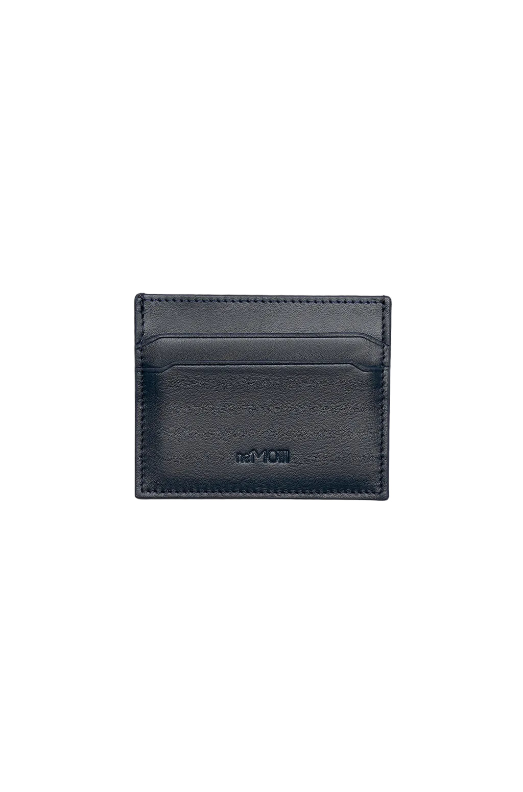 Leather Card Holder With Debossed Logo
