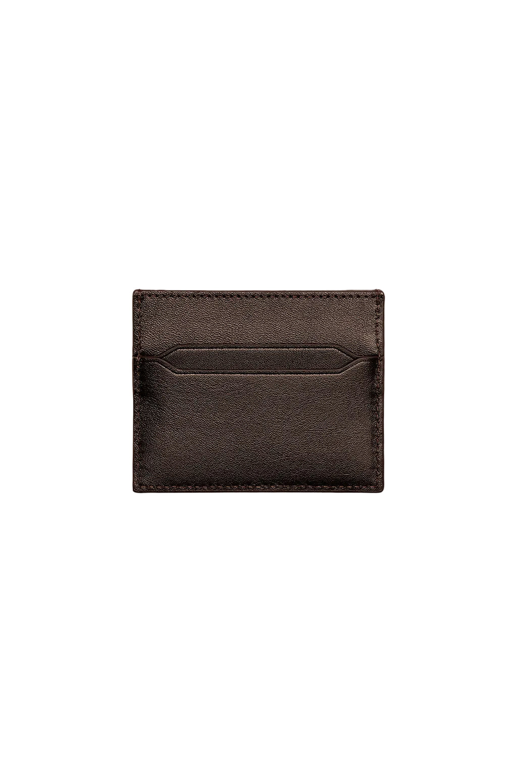 Leather Card Holder With Debossed Logo
