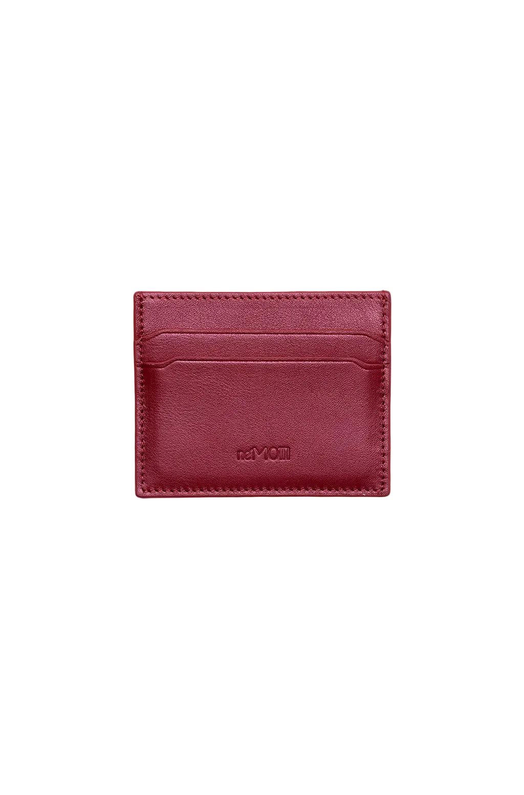 Leather Card Holder With Debossed Logo