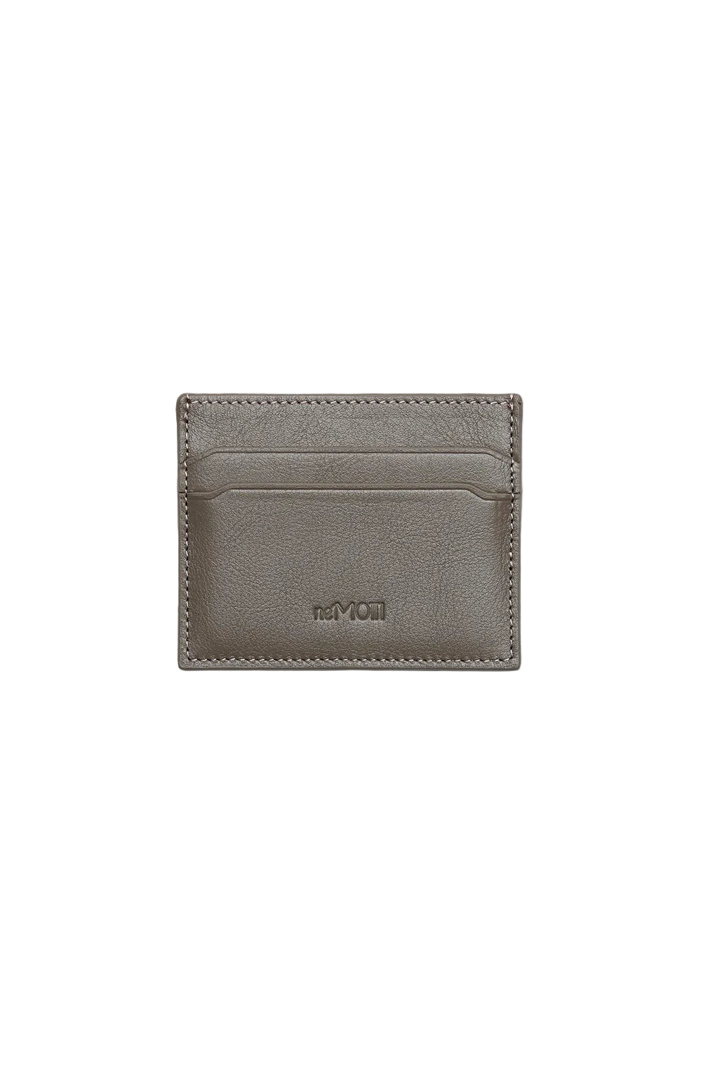 Leather Card Holder With Debossed Logo