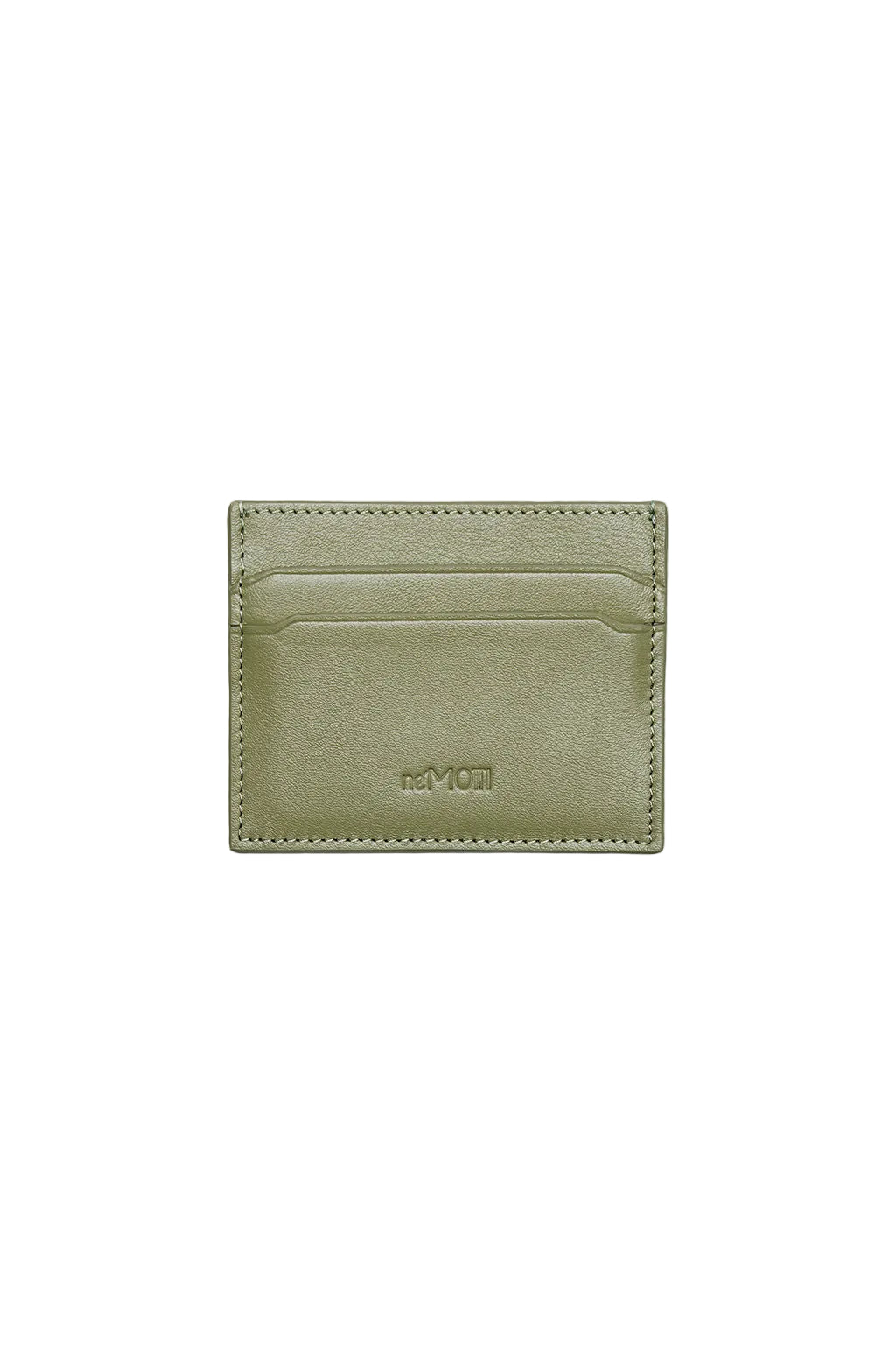 Leather Card Holder With Debossed Logo