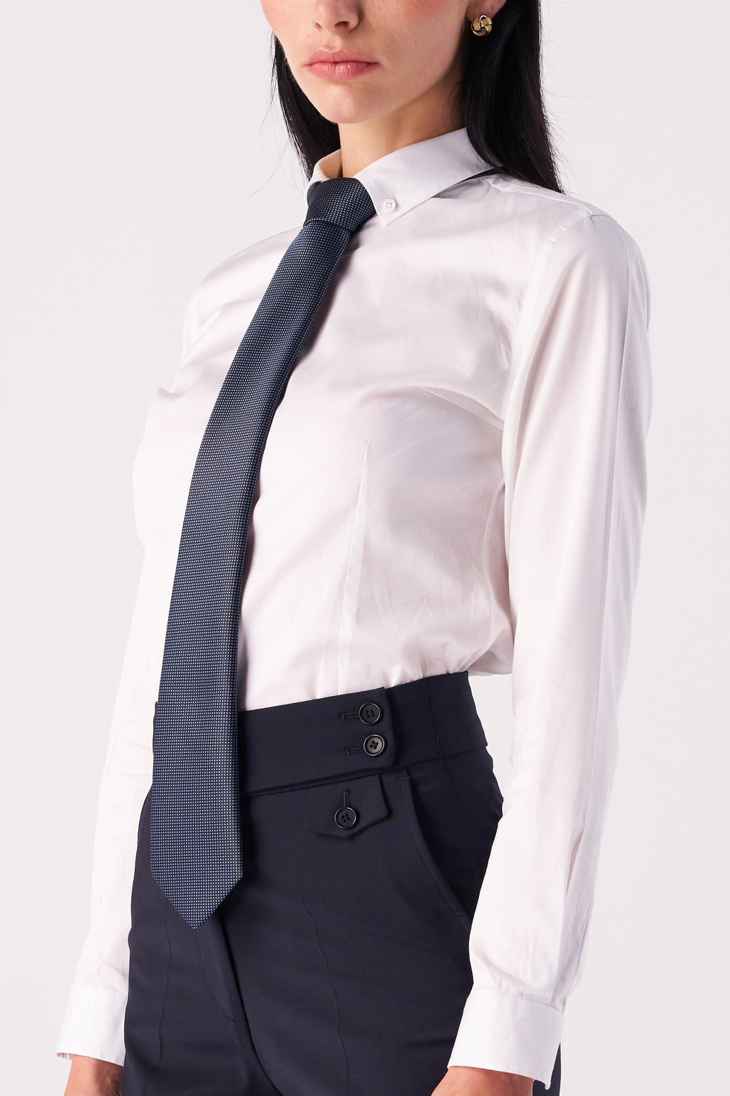 Midnight Pin-Dot Tie