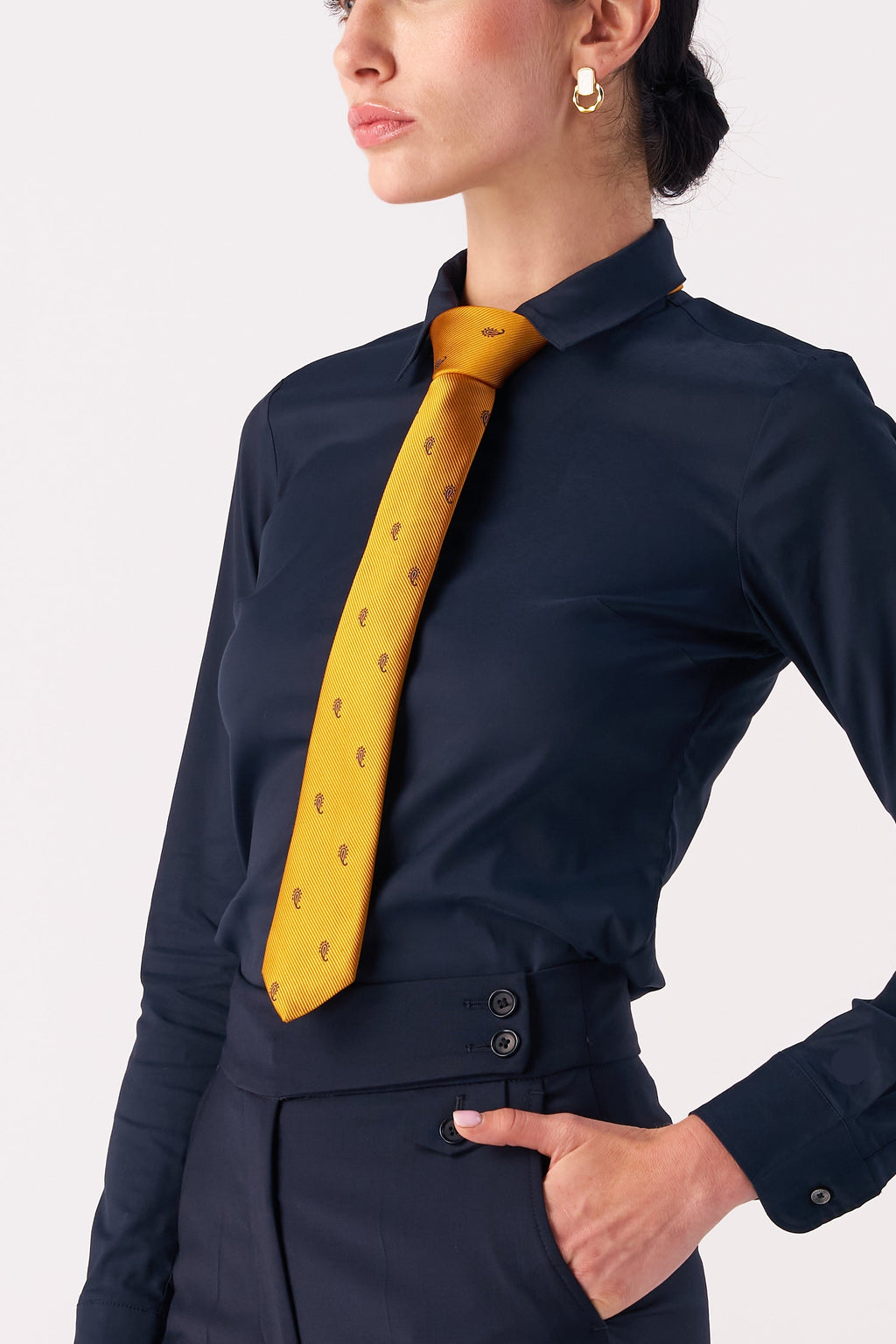 Tuscan Gold Micro-Paisley