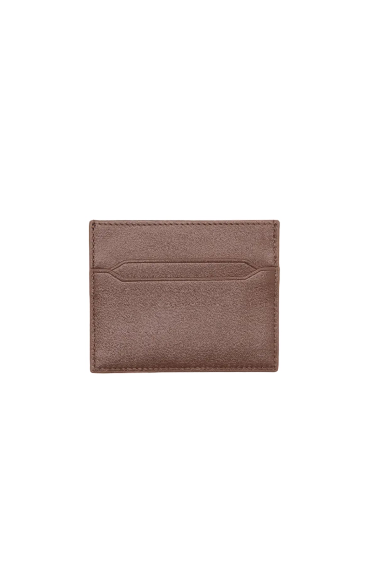 Leather Card Holder With Debossed Logo