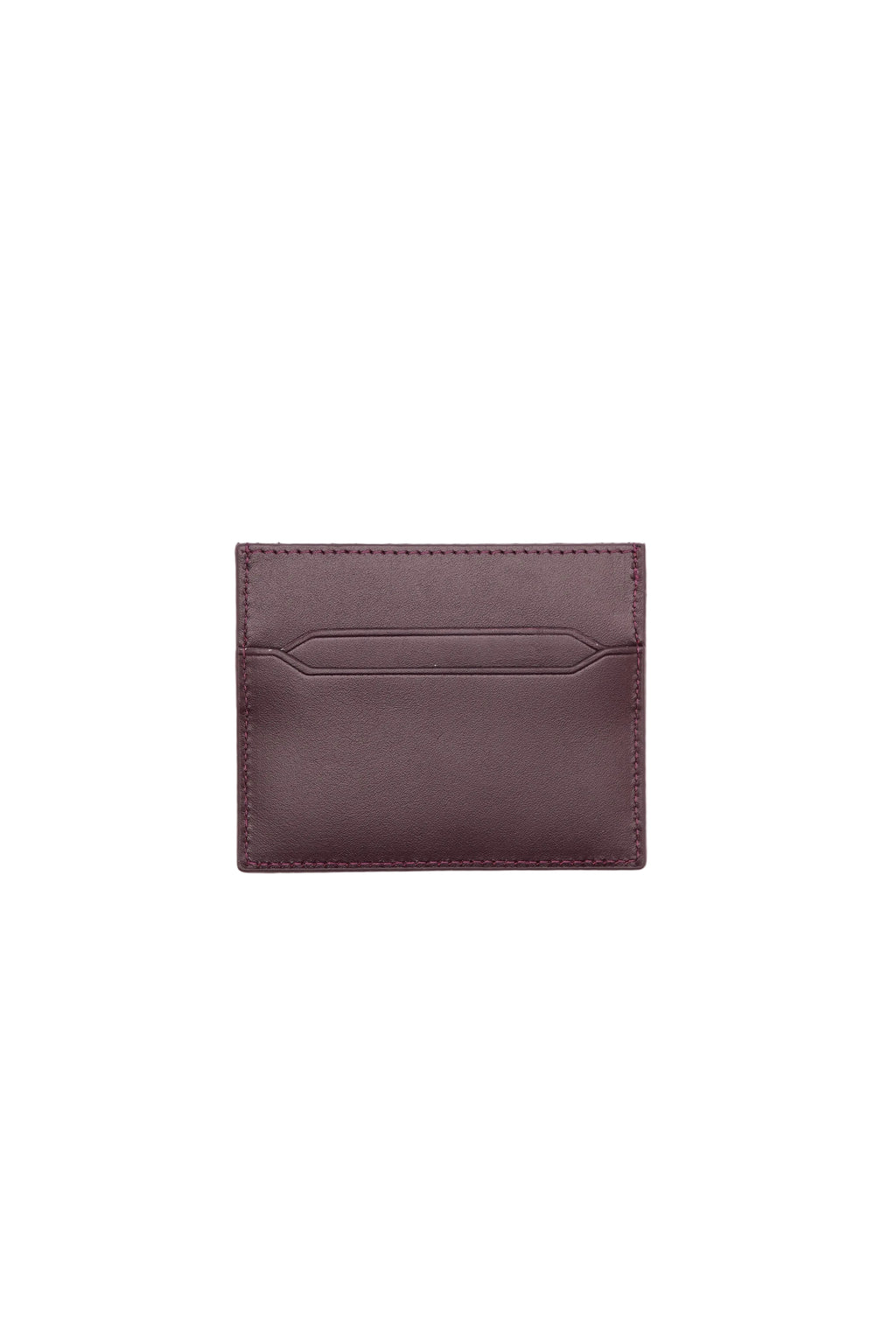 Leather Card Holder With Debossed Logo